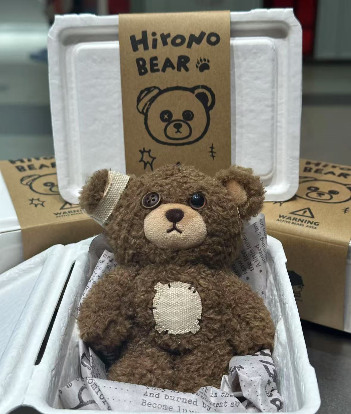 Hirono Bear Plush (ShangHai POP UP LIMITED) by POP MART - 4