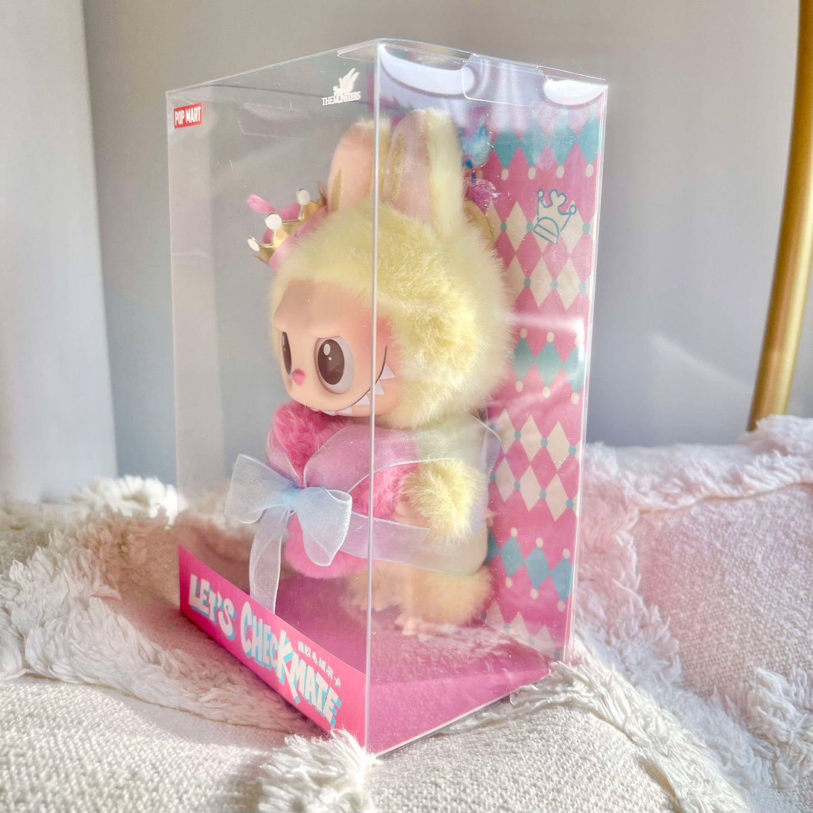 Labubu - The Monsters Let's Checkmate Series Vinyl Plush Hanging Card by POP MART - 2