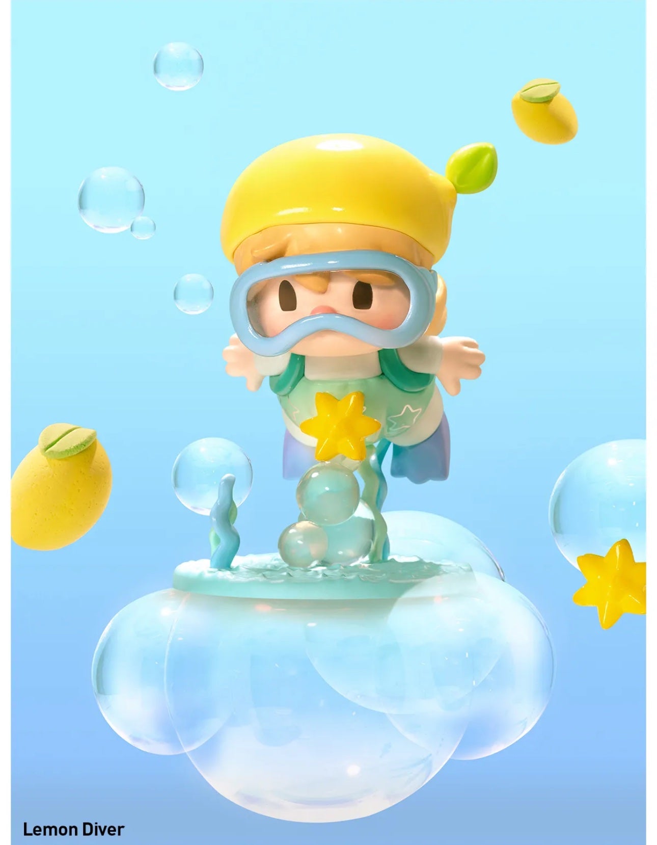 Lemon Diver - Sweet Bean Fruit World Adventure Series by POP MART