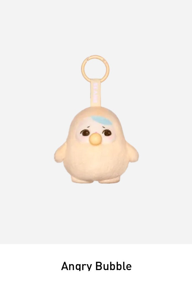 Angry Bubble - Pucky Beanie Bubble Up Plush Pendant