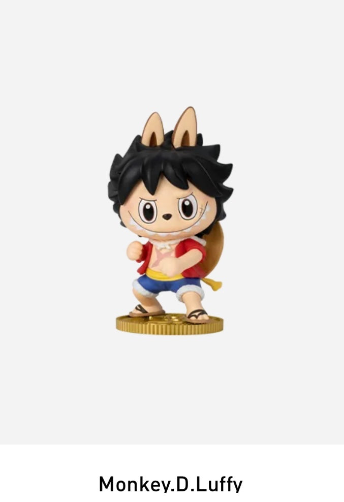 Monkey.D.Luffy - labubu THE MONSTERS ONE PIECE - popmart