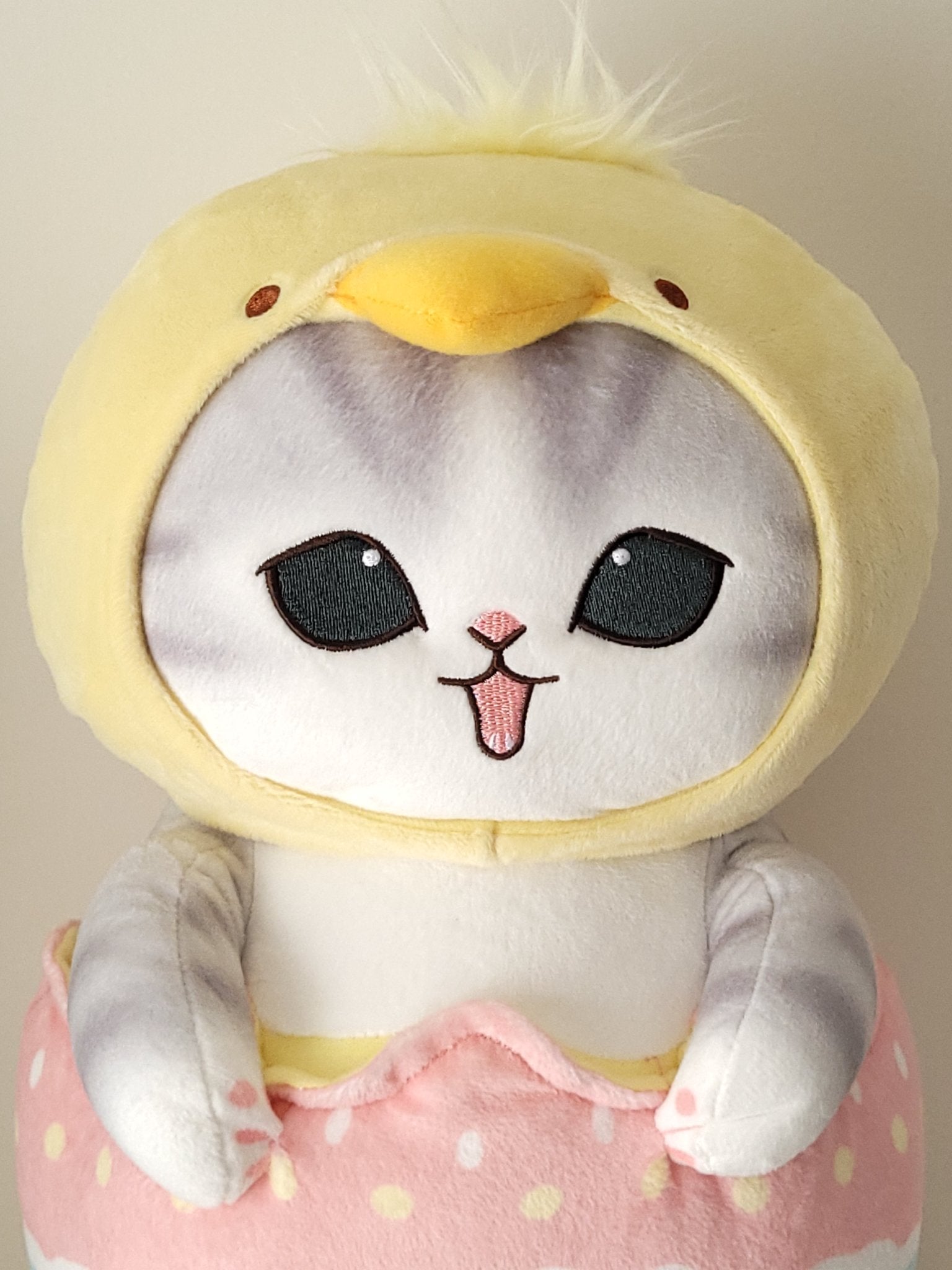Mofusand - Easter Nyan Big Plushie (Yellow Chick Ver.) - Large 30cm Plushie
