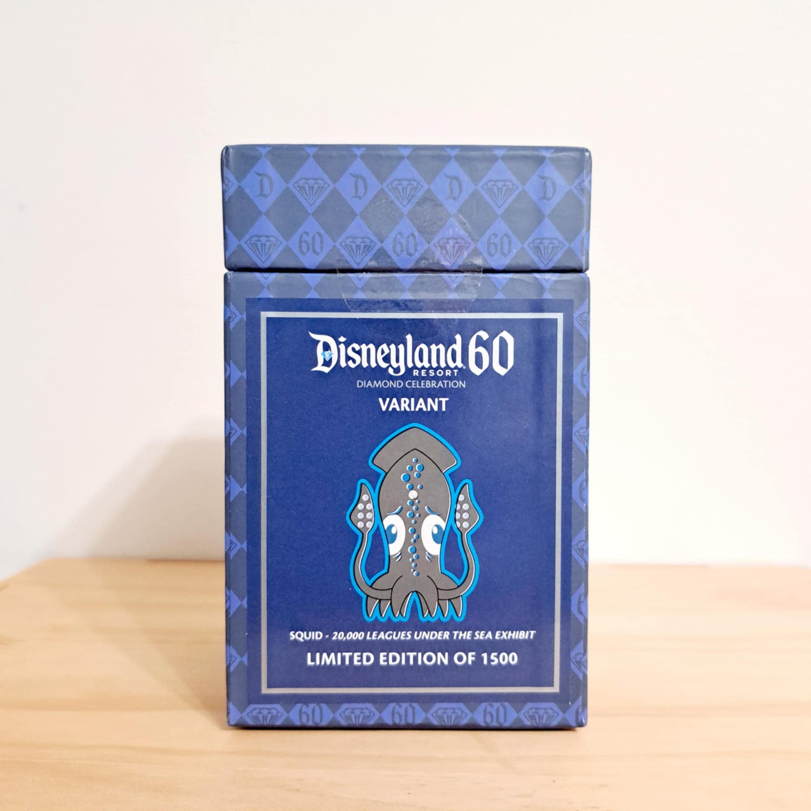 Squid (Exhibit Exclusive, LE 1500) - Disneyland Resort 60th Anniversary Diamond Celebration Variant Vinylmation Park Starz - Vinylmation