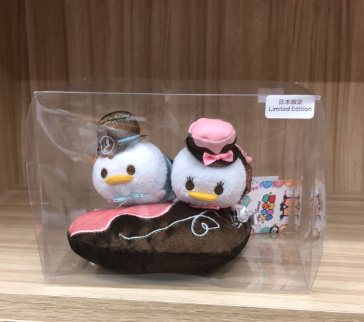 Daisy and Donald Valentine's Plush - DISNEY Tsum Tsum (Japan Edition) - Disney