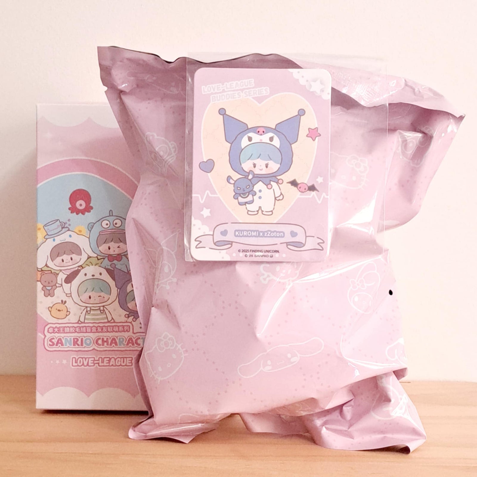 Kuromi - Sanrio Characters x Zzoton Love-League Buddies Series - Finding Unicorn