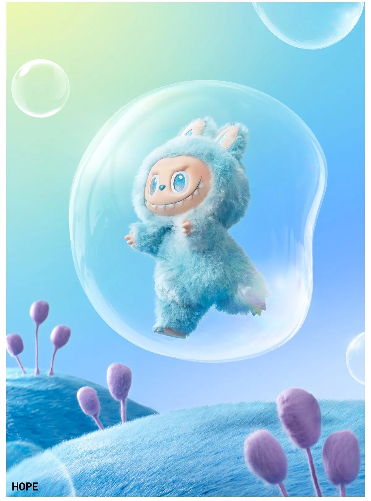 Hope - Labubu Big into Energy Plush Pendant by POP MART