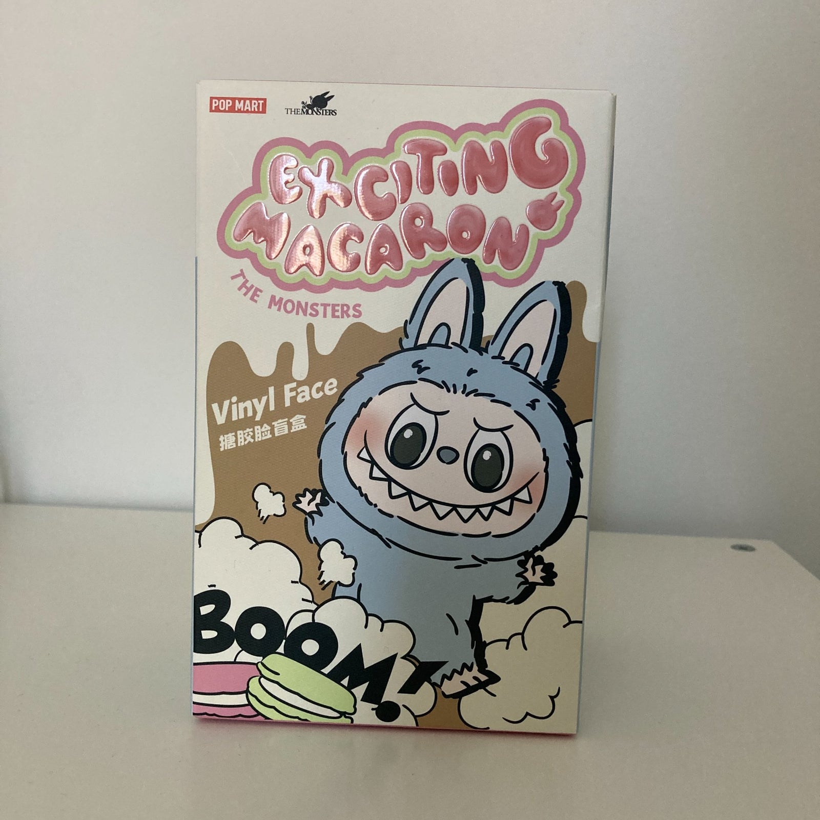 Sesame Bean - Labubu The MONSTERS Exciting Macaron Vinyl Face by POP MART