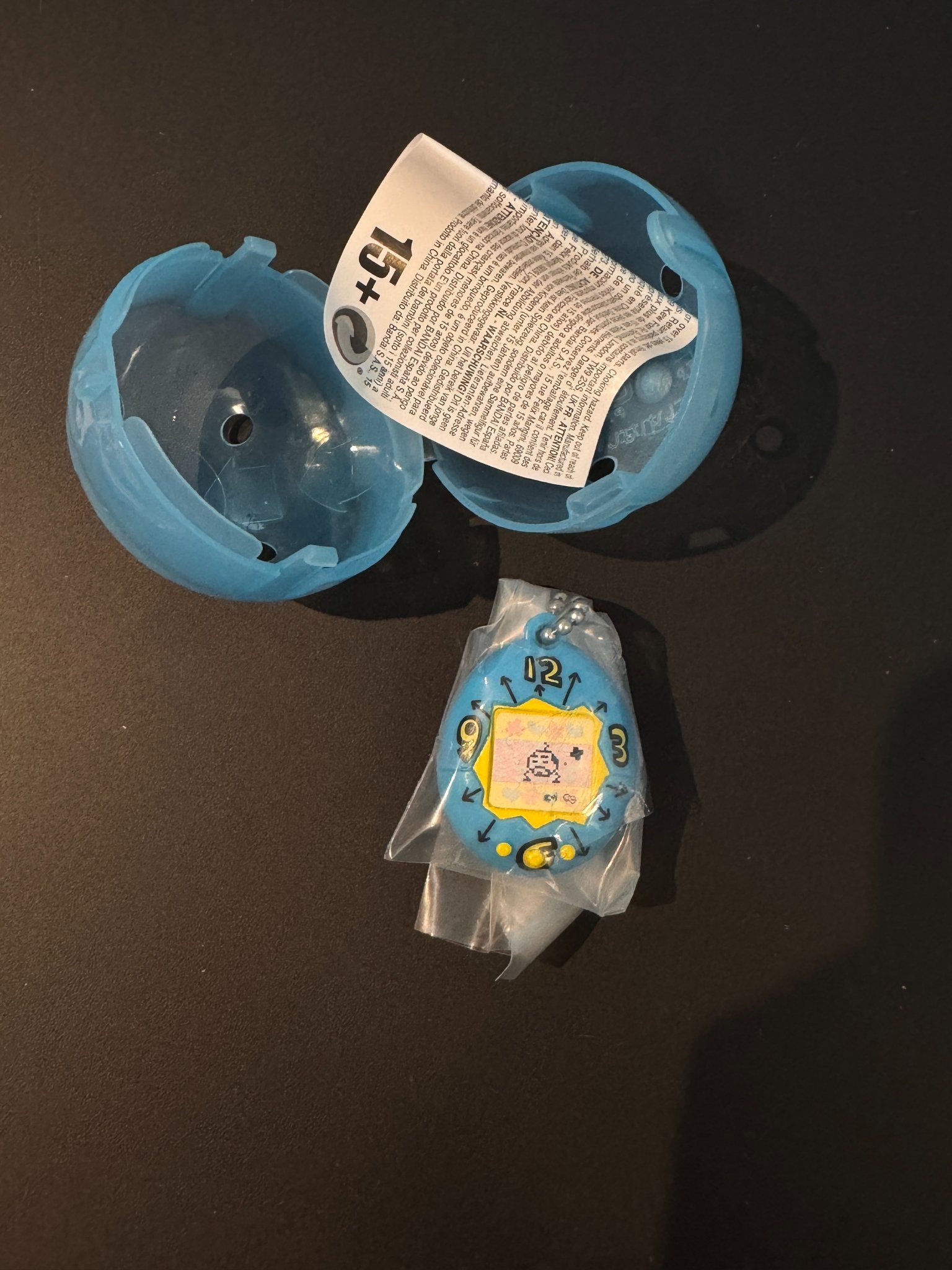 Blue (Oyajitchi) - Tamagotchi Miniature Charm Collection - Bandai GASHAPON