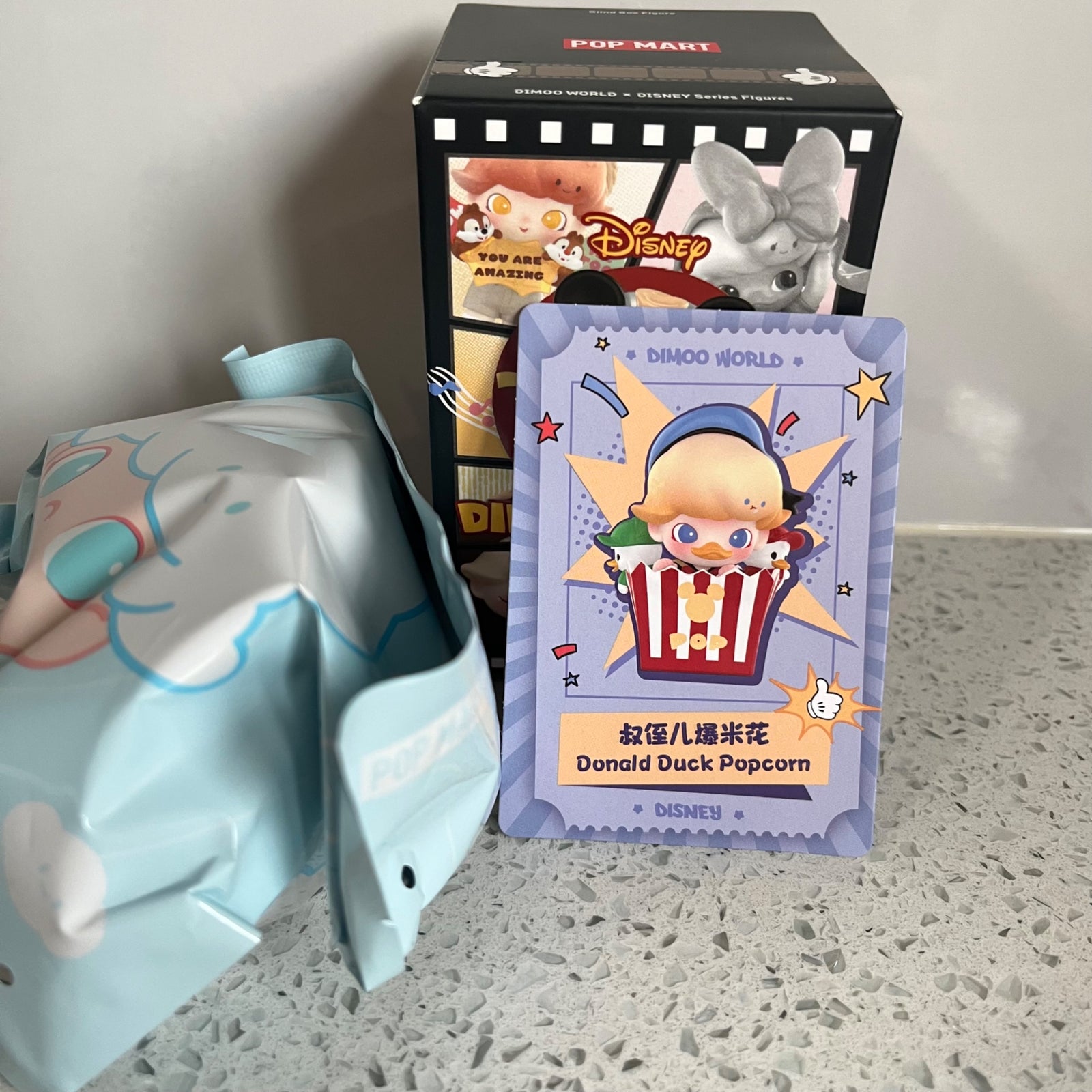 Donald Duck Popcorn - Dimoo World x Disney - Pop Mart