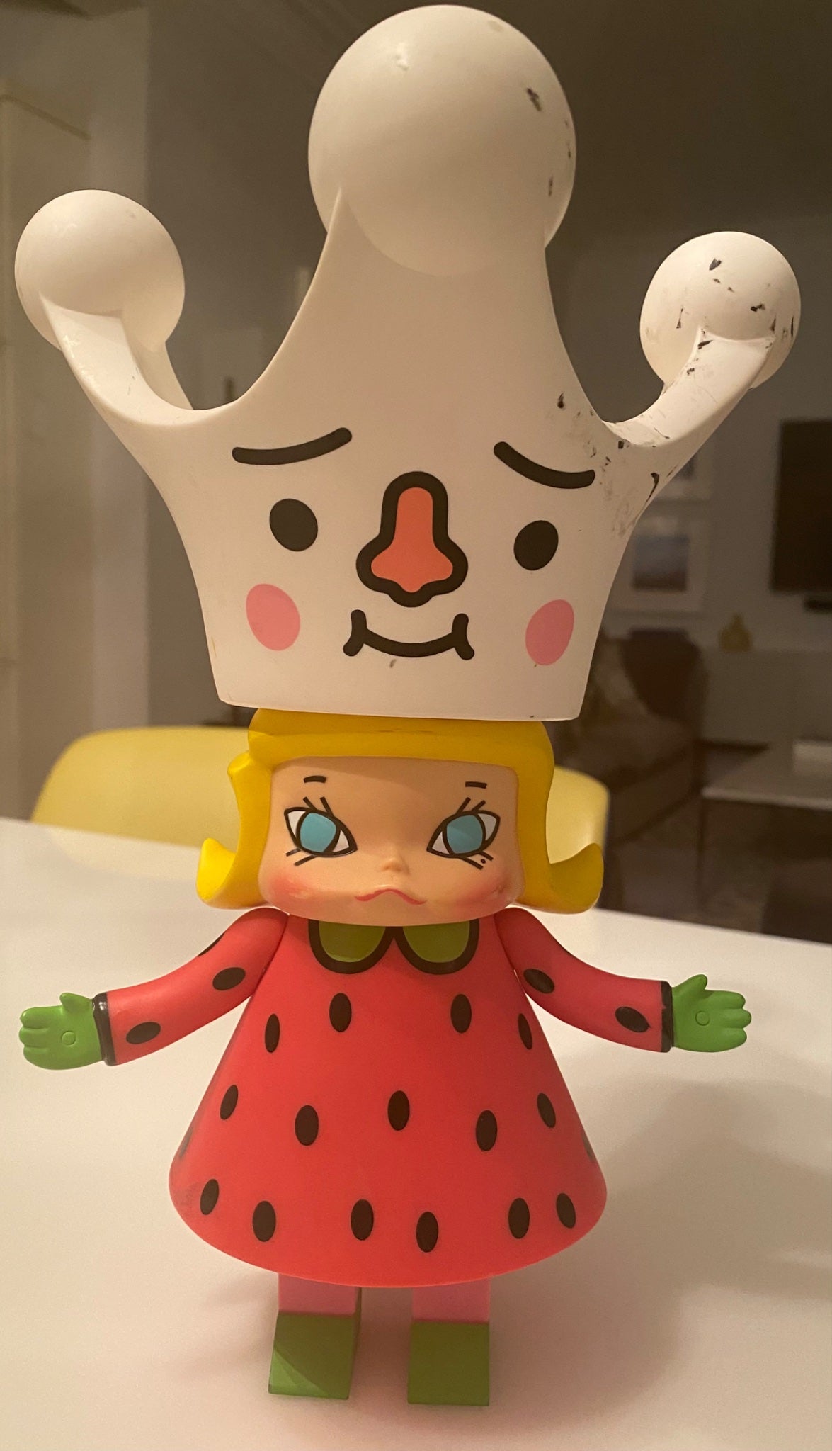 Tofu X Molly 10” Watermelon - Kennyswork 2009 - Devilrobots Kenny Wong