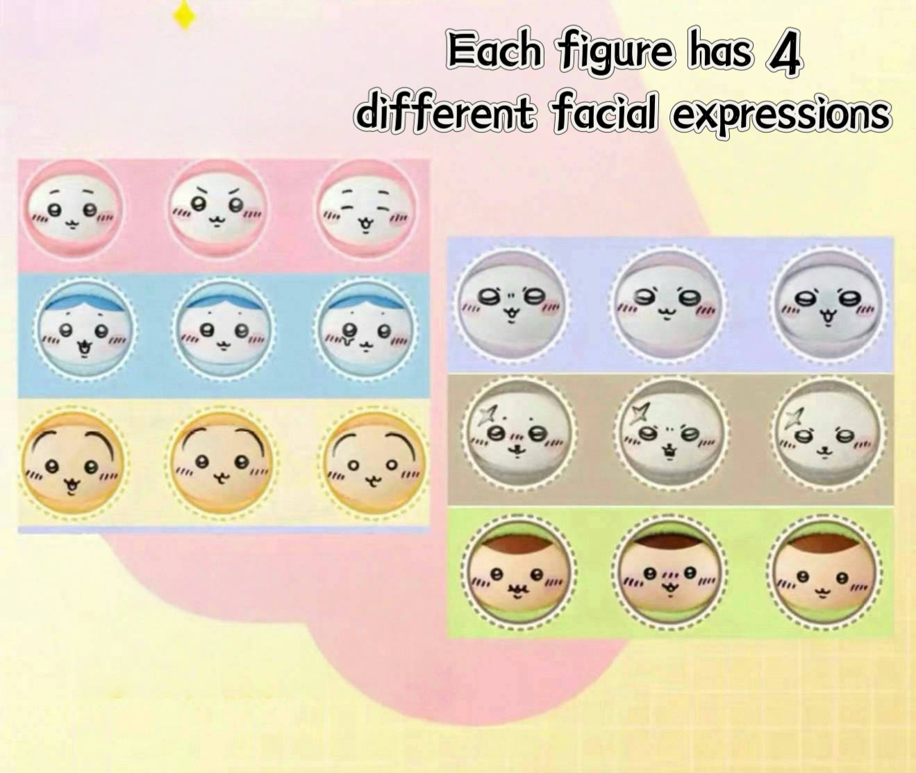 Chiikawa Pajama Party Plush Keychain Series - Single Blind Box (4 different expressions)