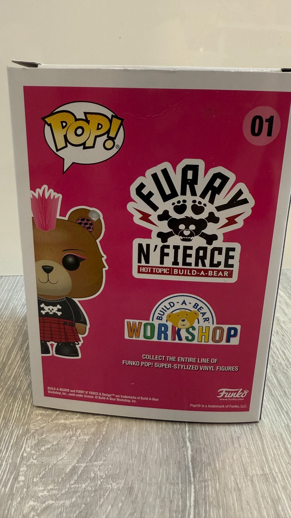 Furry N’ Fierce - Hot Topic Build-A-Bear - Pop! Vinyl