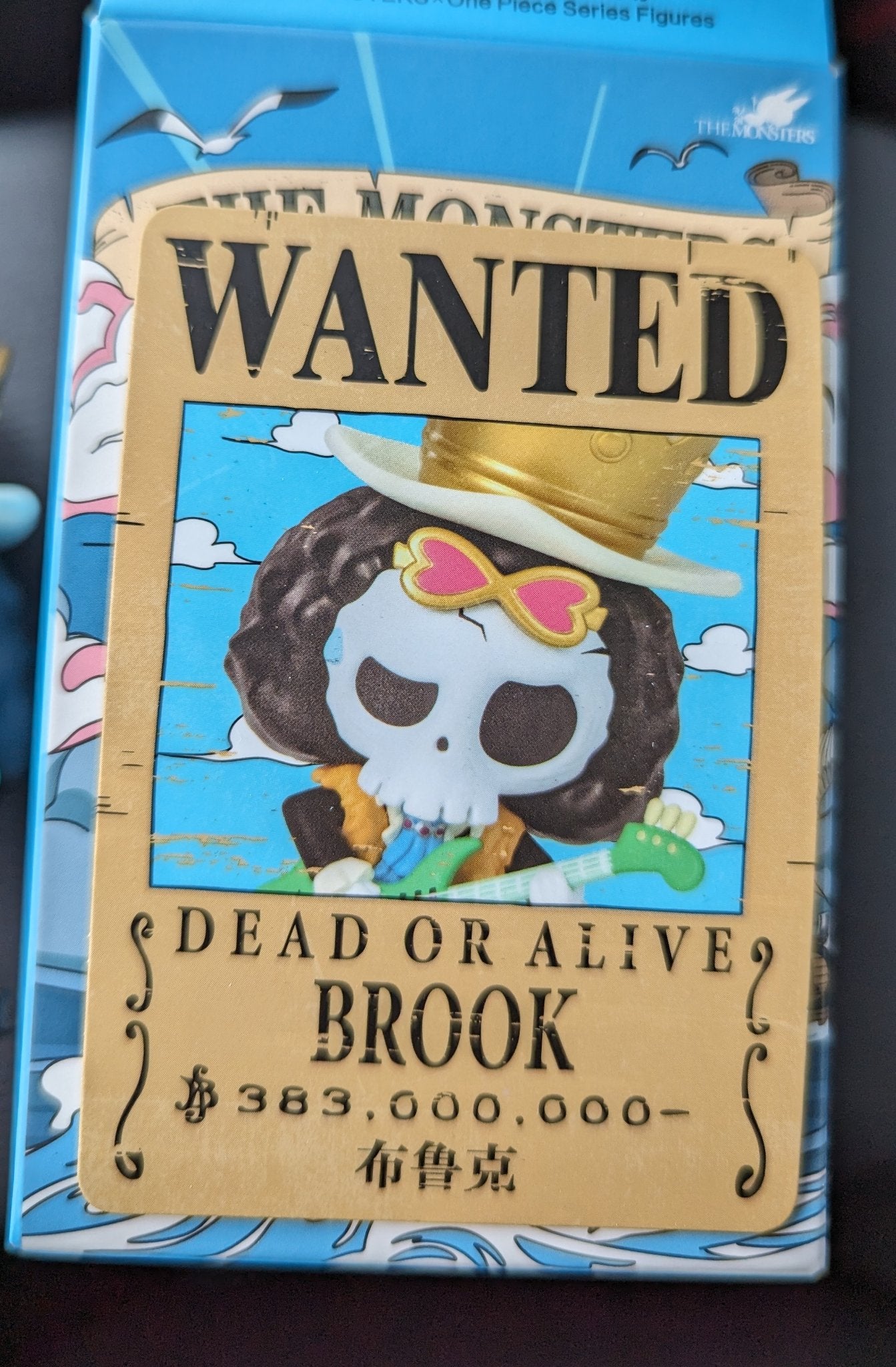 Brook - Labubu THE MONSTERS ONE PIECE - popmart