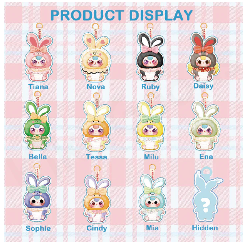 Baby Three Lily Rabbit Town V2 Series Plush Blind Box