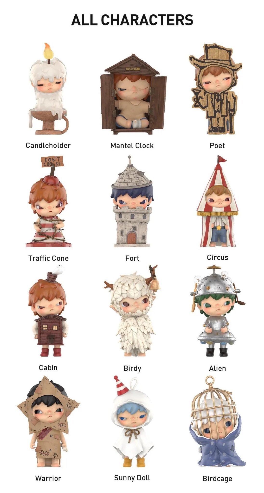 Hirono Shelter Series Blind Box by POP MART