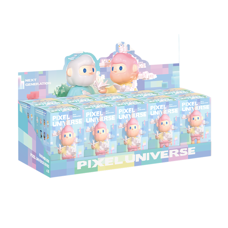 Farmer Bob Next Generation Pixel Universe Blind Box Series by Finding Unicorn