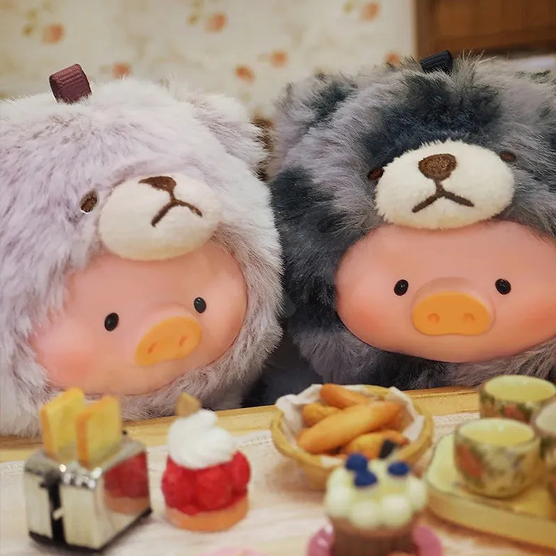 Lulu The Piggy Vintage Teddy Shop Vinyl Plush Pendant Blind Box