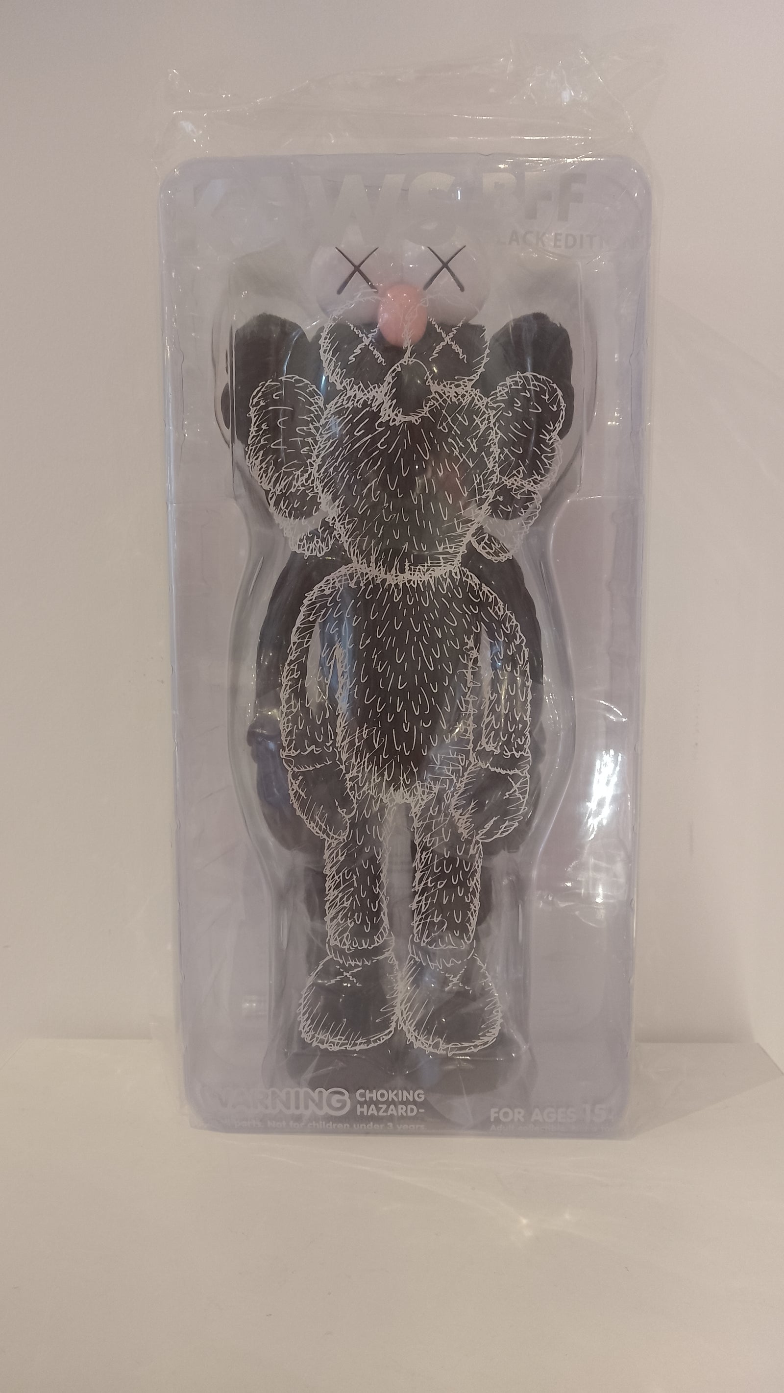 KAWS BFF Black Edition 13" Vinyl Figure