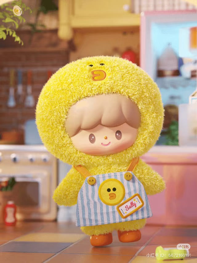 Sally Duck - zZoton My Best Friends Plush Series by Finding Unicorn x Line Friends