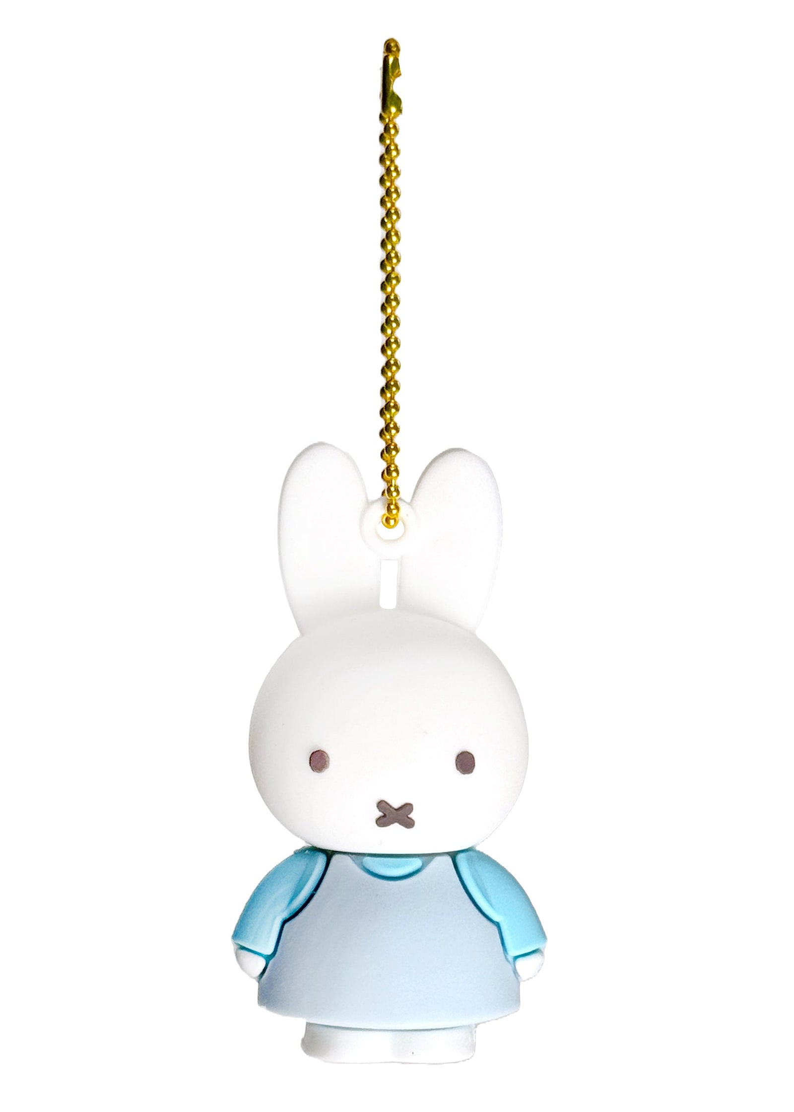 Miffy Rubber Mascot Figure Keychain with Ball Chain