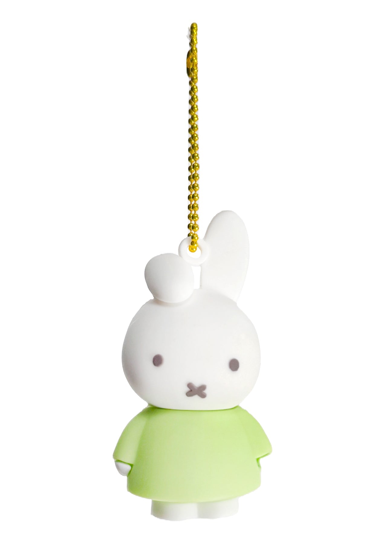 Miffy Rubber Mascot Figure Keychain with Ball Chain