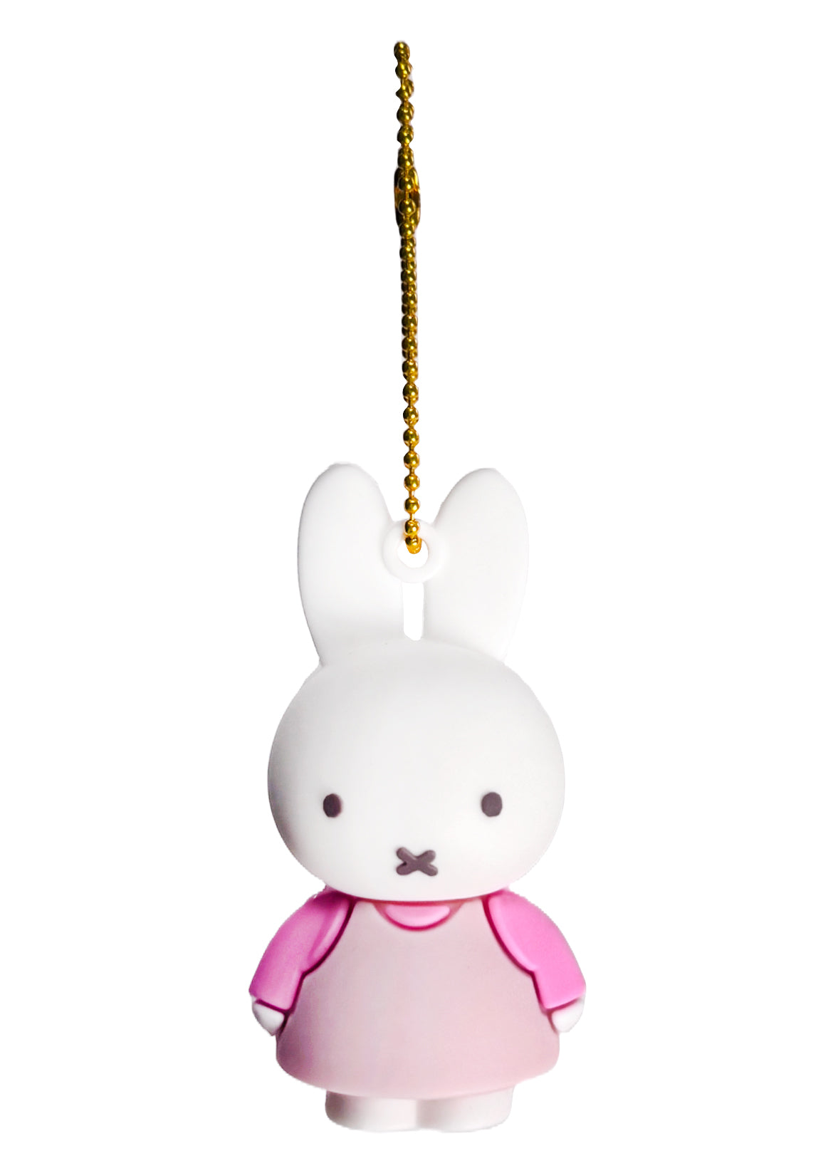 Miffy Rubber Mascot Figure Keychain with Ball Chain