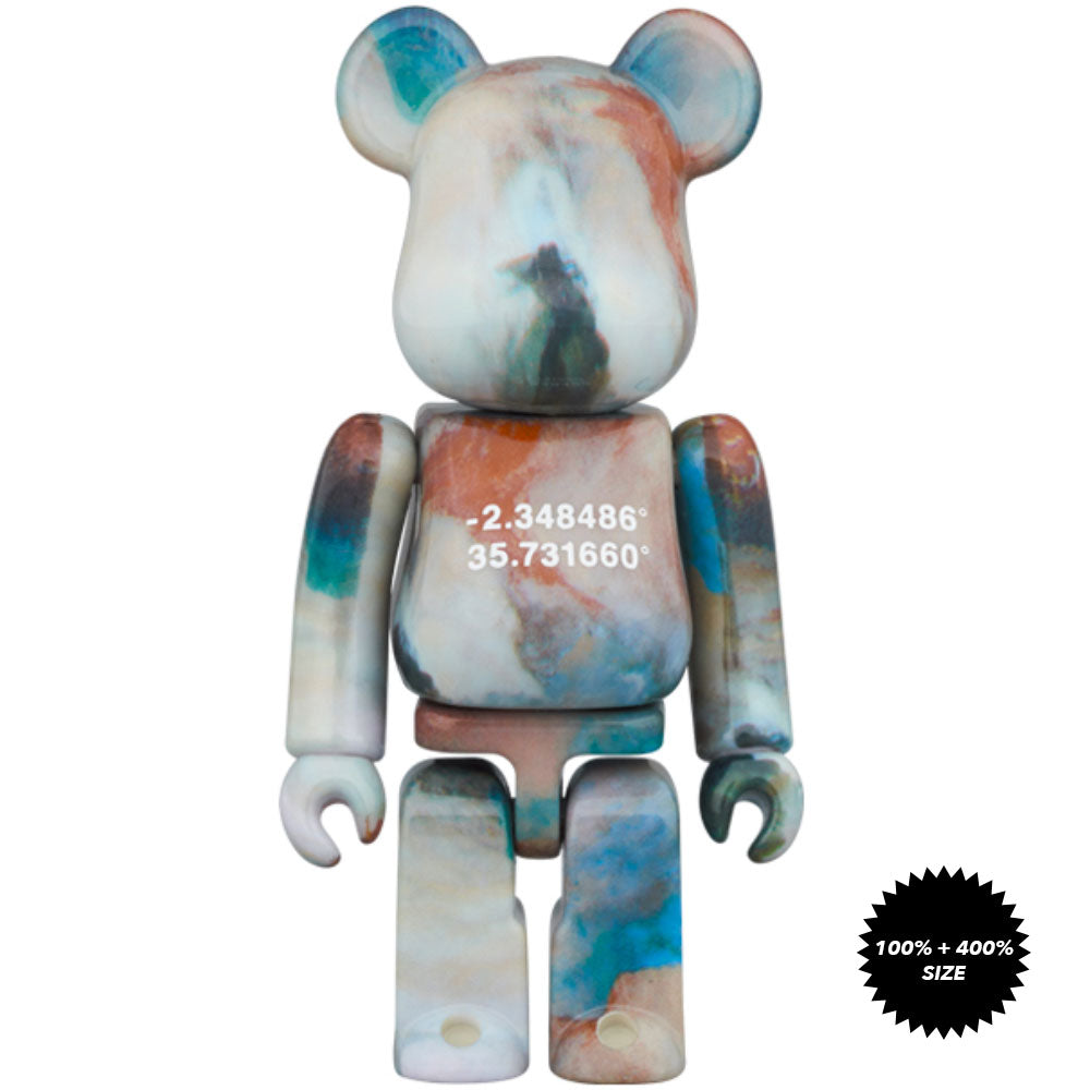 Benjamin Grant OVERVIEW Lake Natron 100% + 400% Bearbrick Set by Medicom Toy