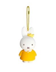 Miffy Rubber Mascot Figure Keychain with Ball Chain