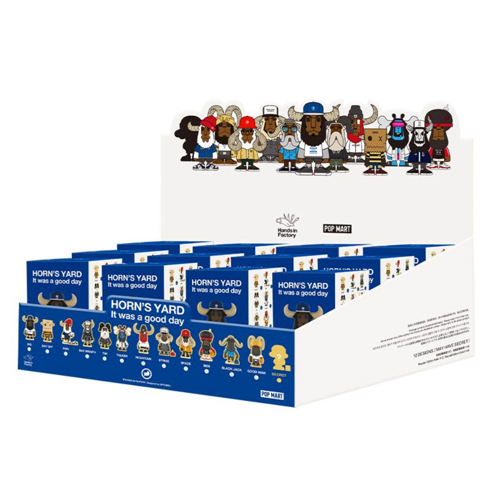 Horn's Yard It was a Good Day Blind Box Series by Hands In Factory x POP MART