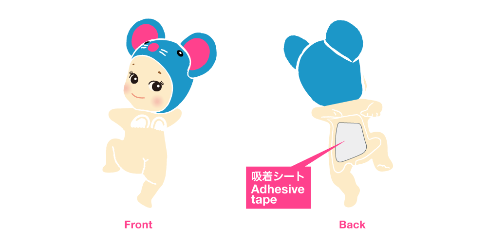 Sonny Angel Looking Back Hippers Blind Box