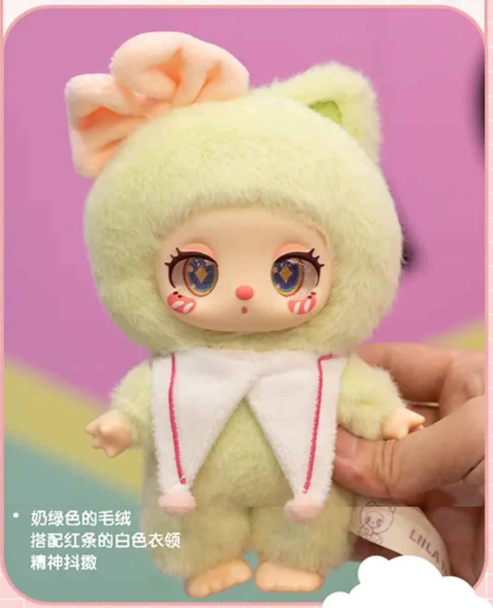Matcha Milk Meow - Liila‘s Lucky Cat V3 Honeyland Enchantment Plush Series by Liila Toys