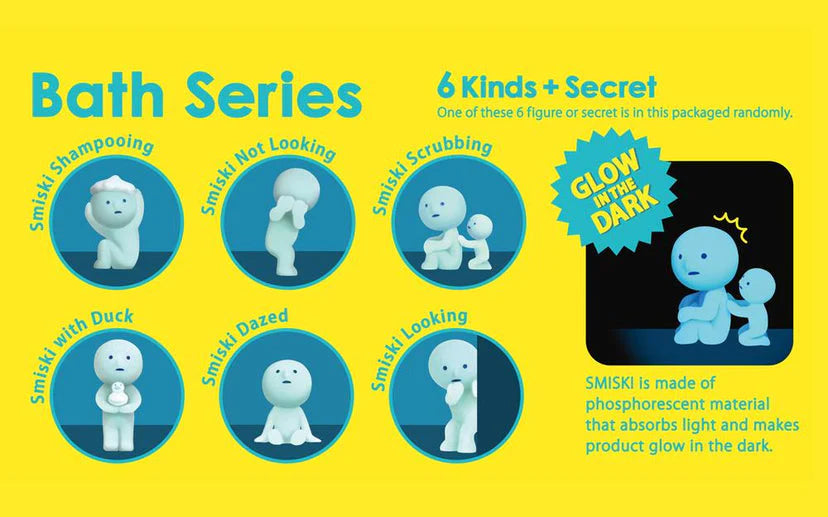 Smiski Bath Series Blind Box by Dreams