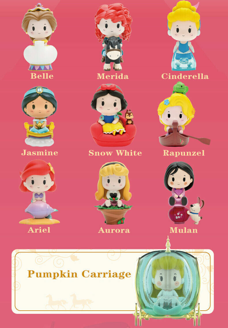 Disney Pop Mart Princess Exclusive Ride Series Single Blind Box