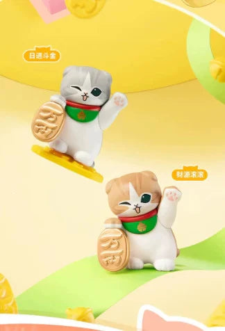 Mofusand Lucky Cat Series Mini Cat Head (3PCS/Box) Blind Box by Funism