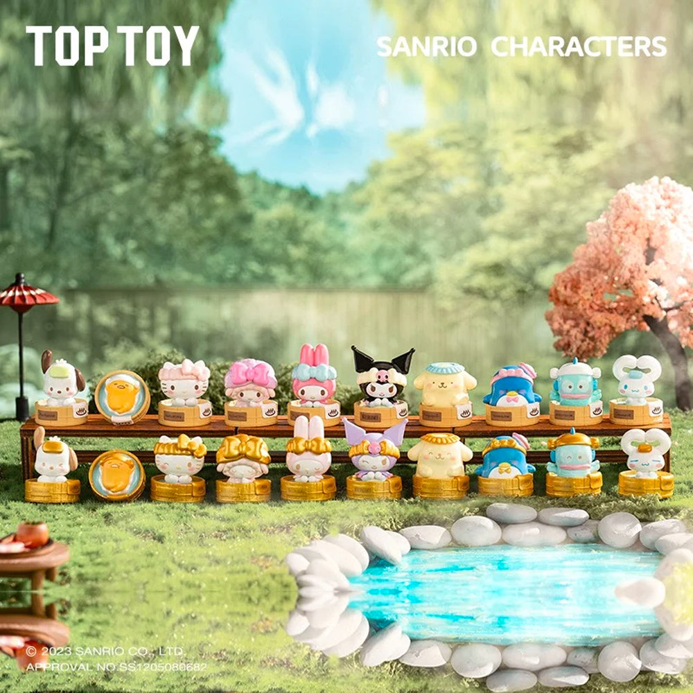 Sanrio Characters Mini Hot Spring Series Blind Bag by TOP TOY x Sanrio