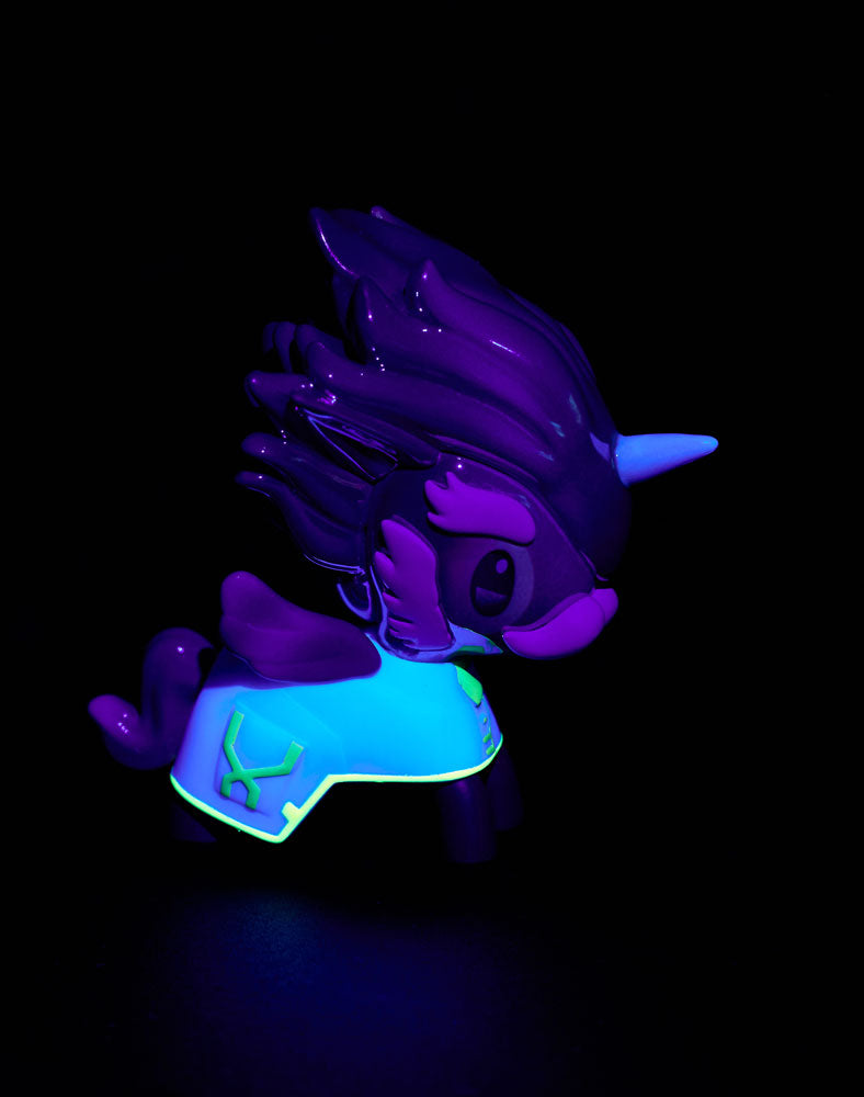 Tokidoki x ARCANE Unicorno Black Light Chrome Blind Box by Tokidoki