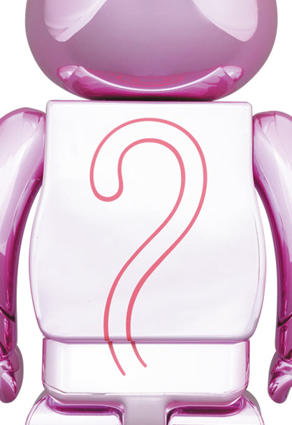 Pink Panther (Chrome Ver.) 100% + 400% Bearbrick Set by Medicom Toy