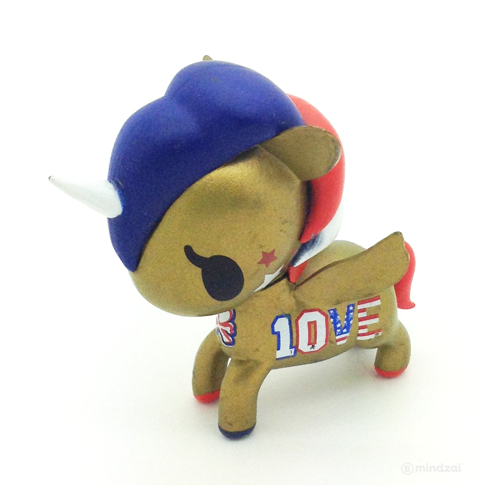SDCC Comic Con - 10 Year Anniversary Exclusive Gold Unicorno by Tokidoki