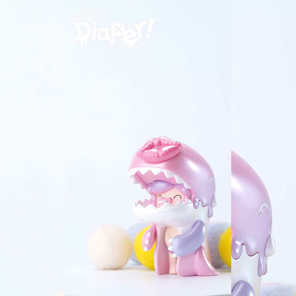 Umasou! Diaper MUA Art Toy Figure by Litor's Work