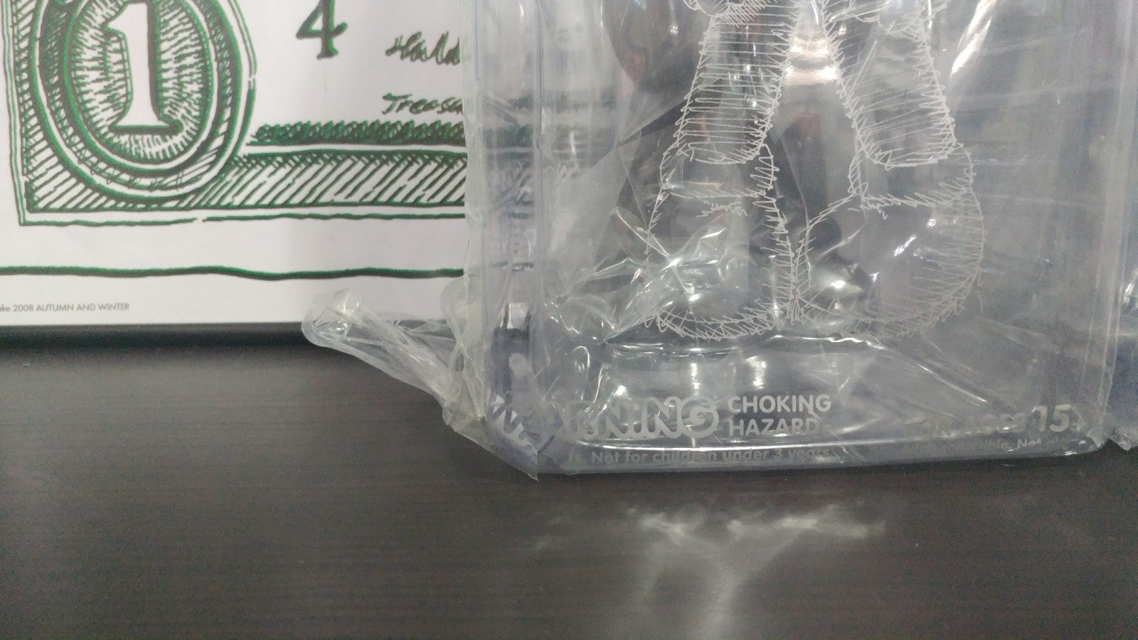 Kaws Small Lie Vinyl Figures - Set of 3 - Black, Grey and Brown