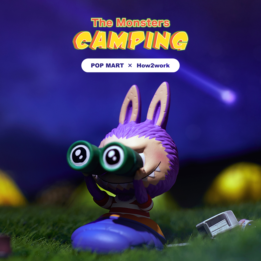 The Monster Camping Series Blind Box by POP MART x Kasing Lung