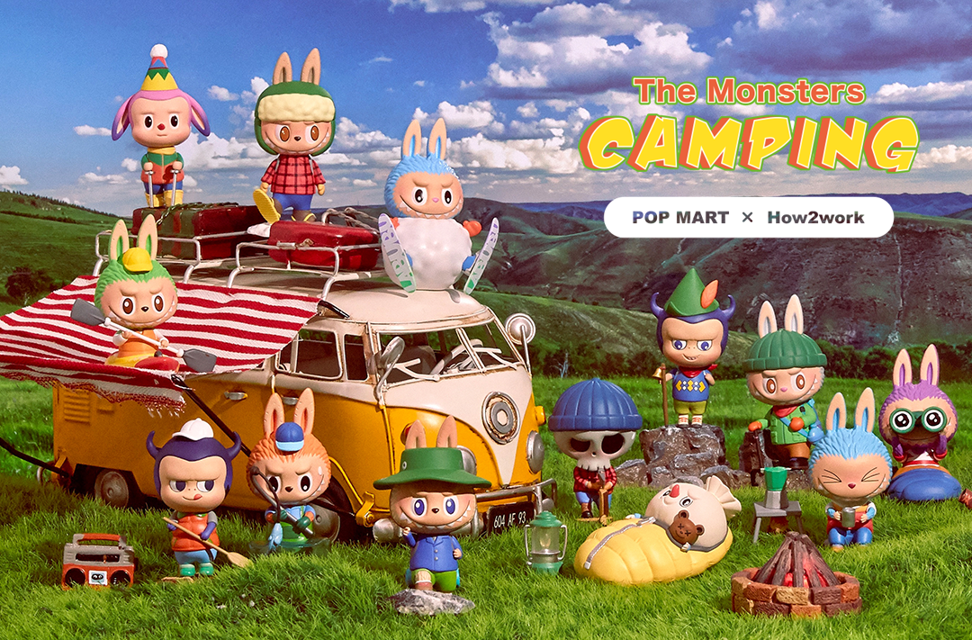 The Monster Camping Series Blind Box by POP MART x Kasing Lung