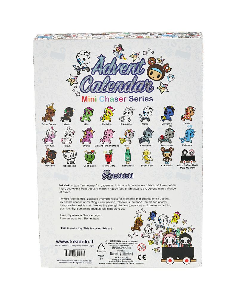 Tokidoki Advent Calendar 2022 by Tokidoki
