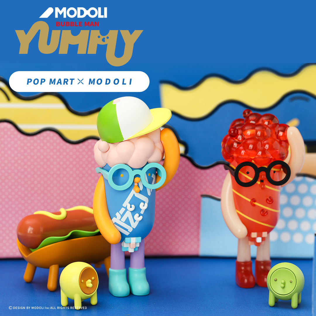 Yummy Bubble Man by Modoli x POP MART