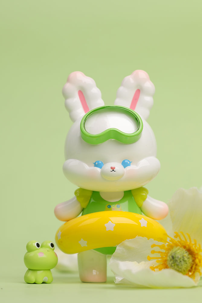 Frog Swim POPO Rabbit by SeaStar Studios