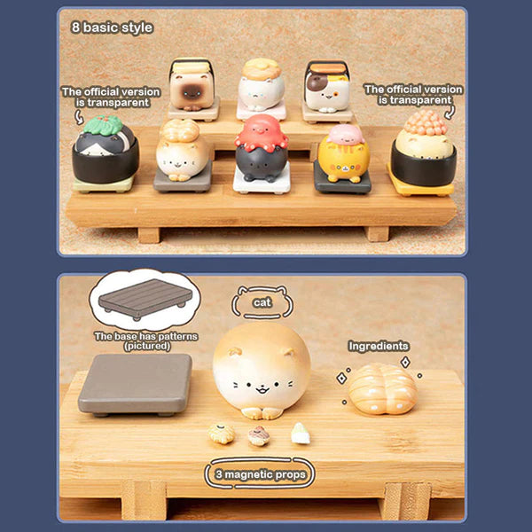 Cat Dango Sushi Blind Box Series by Cat Energy