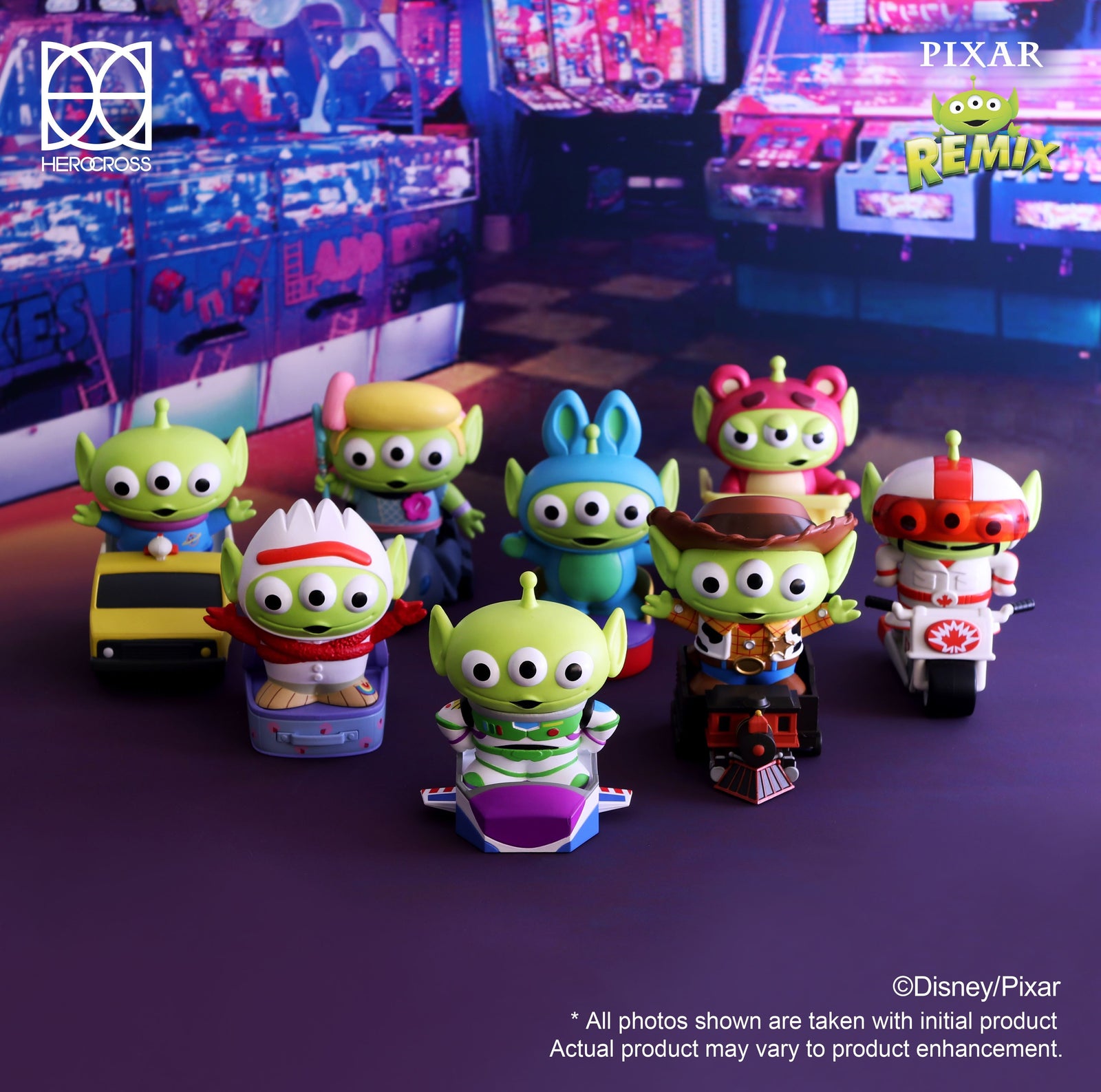 Alien Remix & Cars Blind Box Series by Herocross