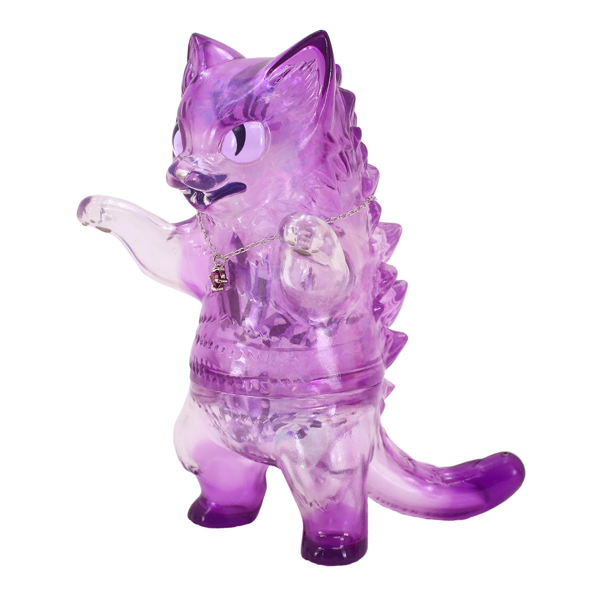 Negora Birthstone Collection (Amethyst Version) Sofubi Art Toy by Konatsuya