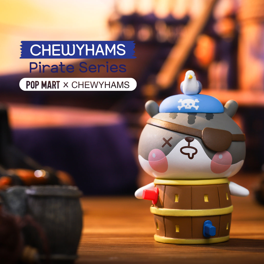 Chewy Hams Pirate Blind Box Series by Funi x POP MART