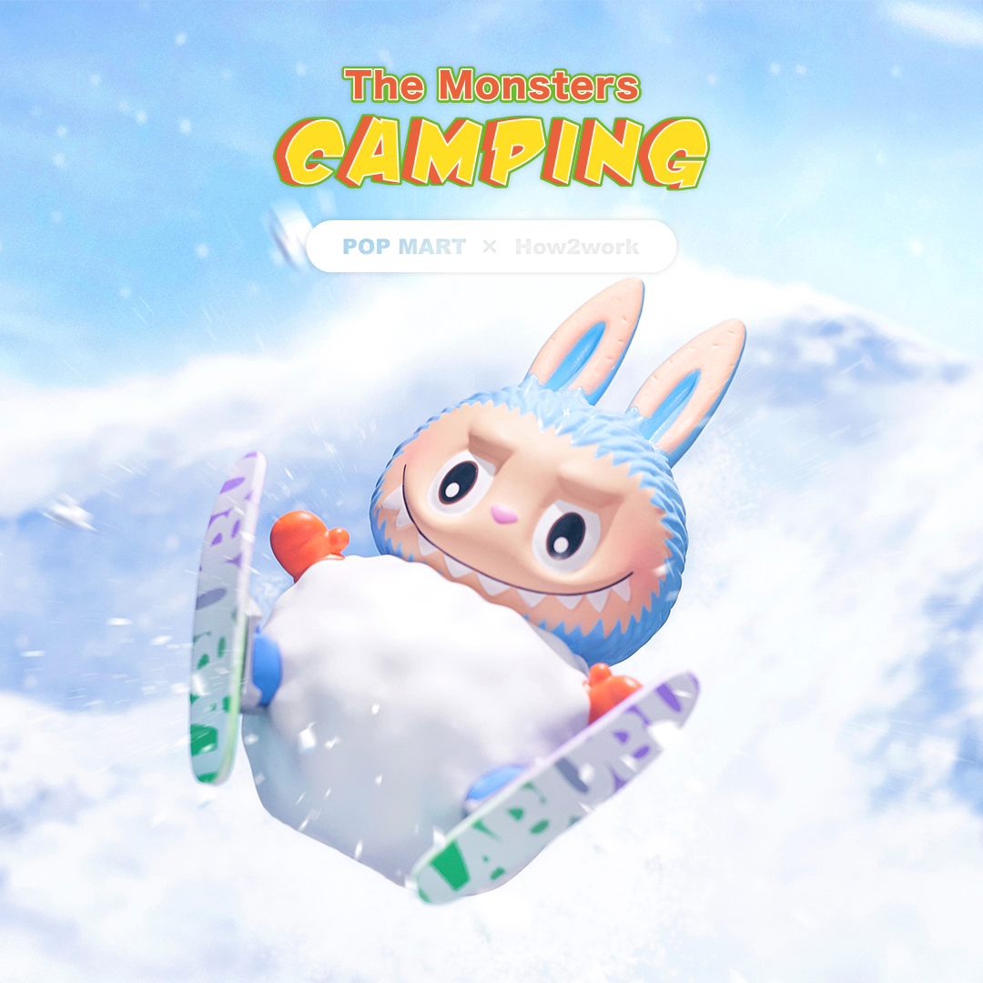 The Monster Camping Series Blind Box by POP MART x Kasing Lung